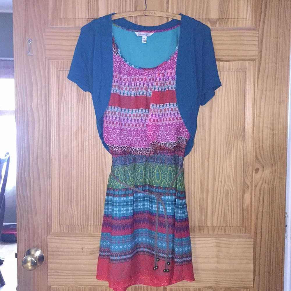 Summer hobo dress w/ or without Balero
